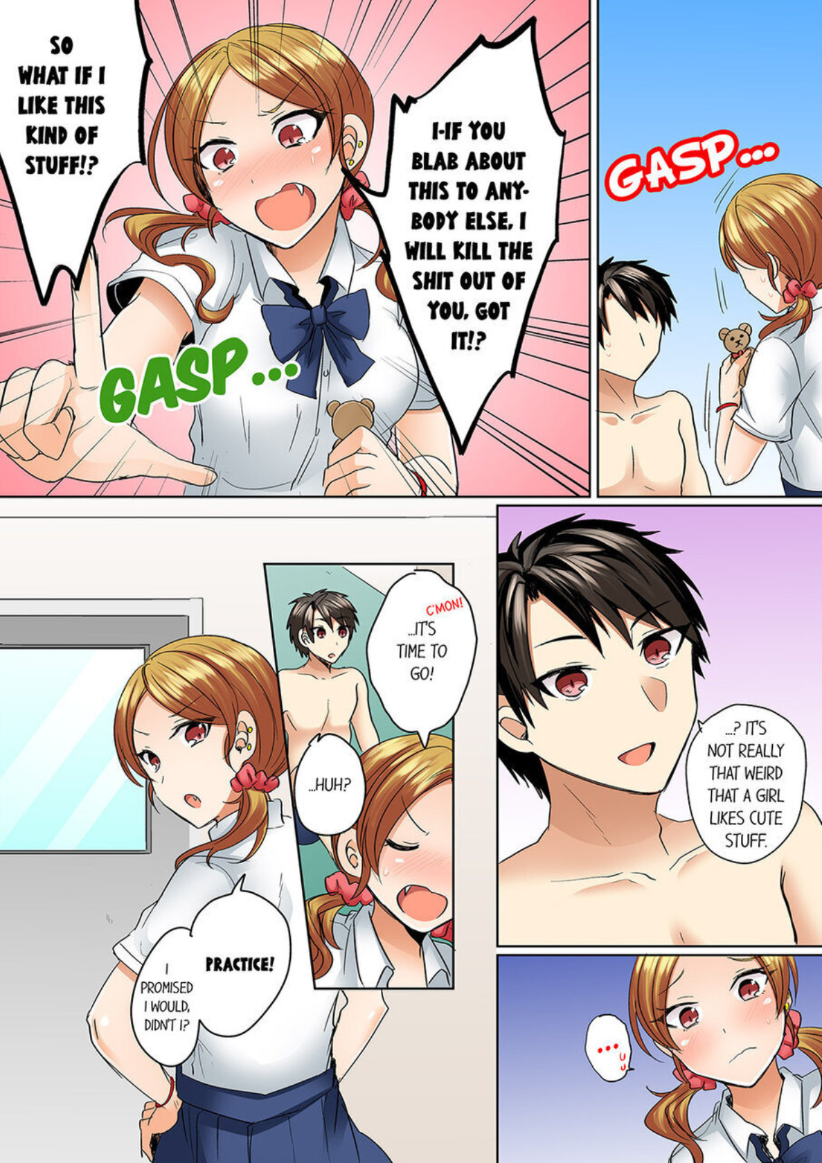Hentai Manga Comic-My Swimsuit Slipped... And it went in!? A Mixed Synchronized Swimming Club with More Than Just Nip Slips in Store! ~ 1-Read-87
